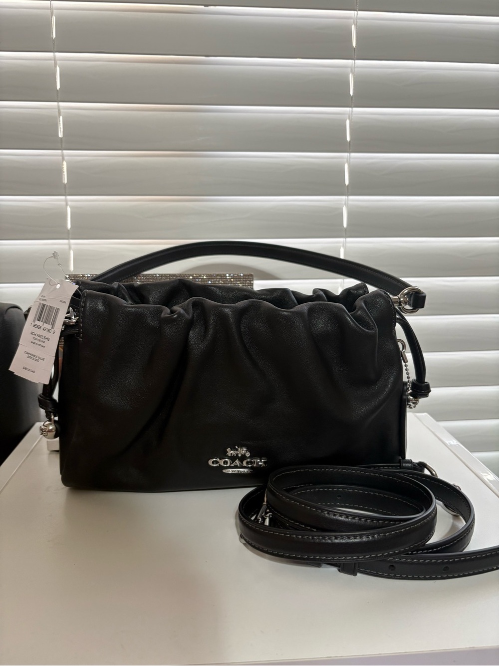 NEW!🖤⛓️💥Coach Faye Shoulder Bag. - Picture 1 of 11
